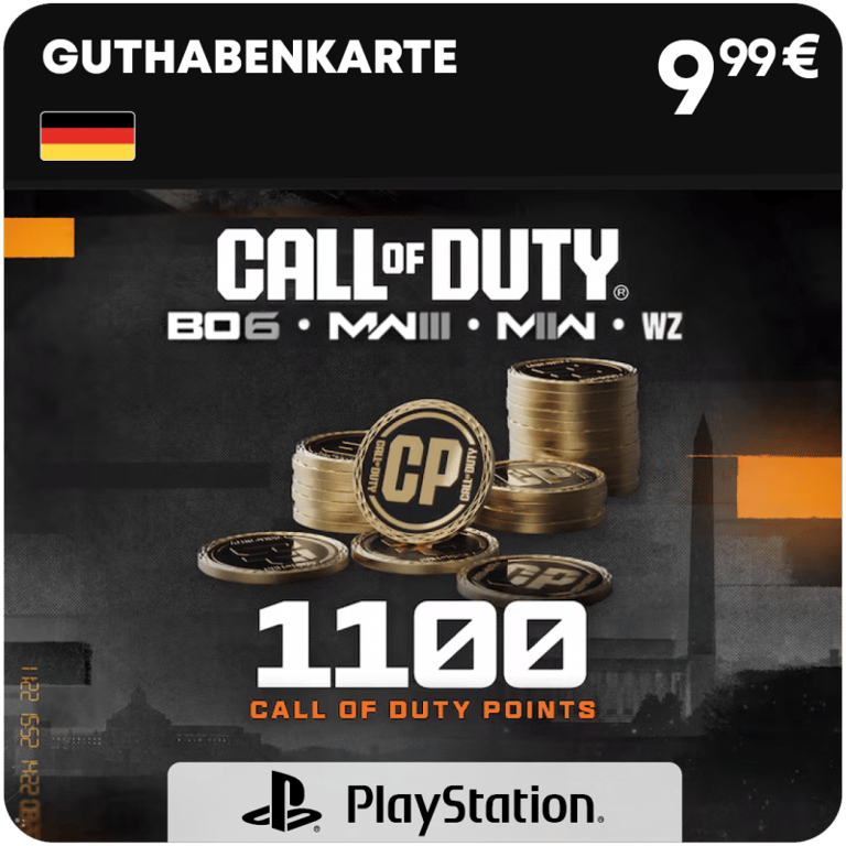 1.100 CoD Points (Guthaben)