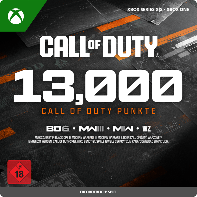 13.000 Call of Duty Punkte