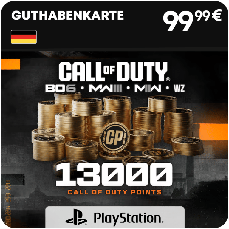 13.000 CoD Points (Guthaben)