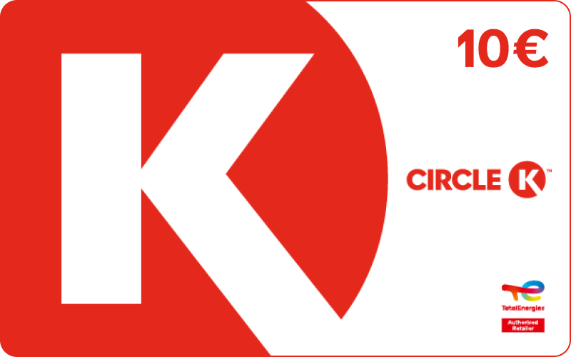 Circle K Gutschein 10 €