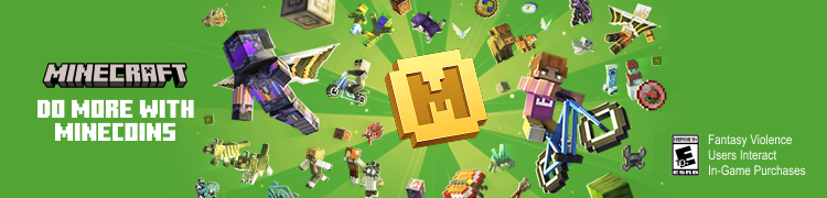 Alles für Minecraft: Spiele oder Minecoins kaufen