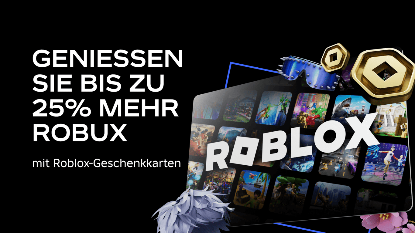 Robux kaufen mit einer Roblox Karte