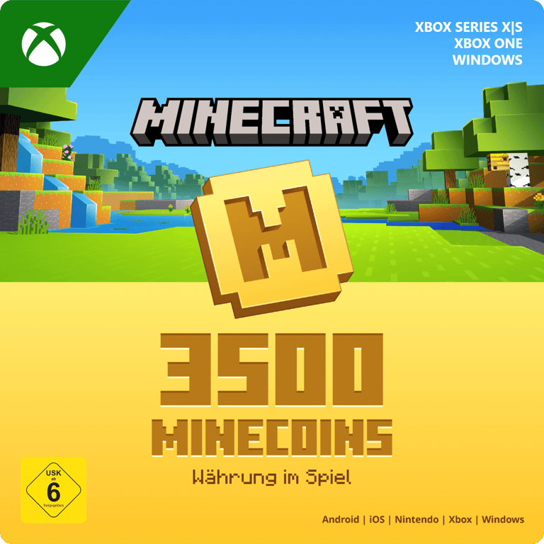 Minecraft 3500 Minecoins
