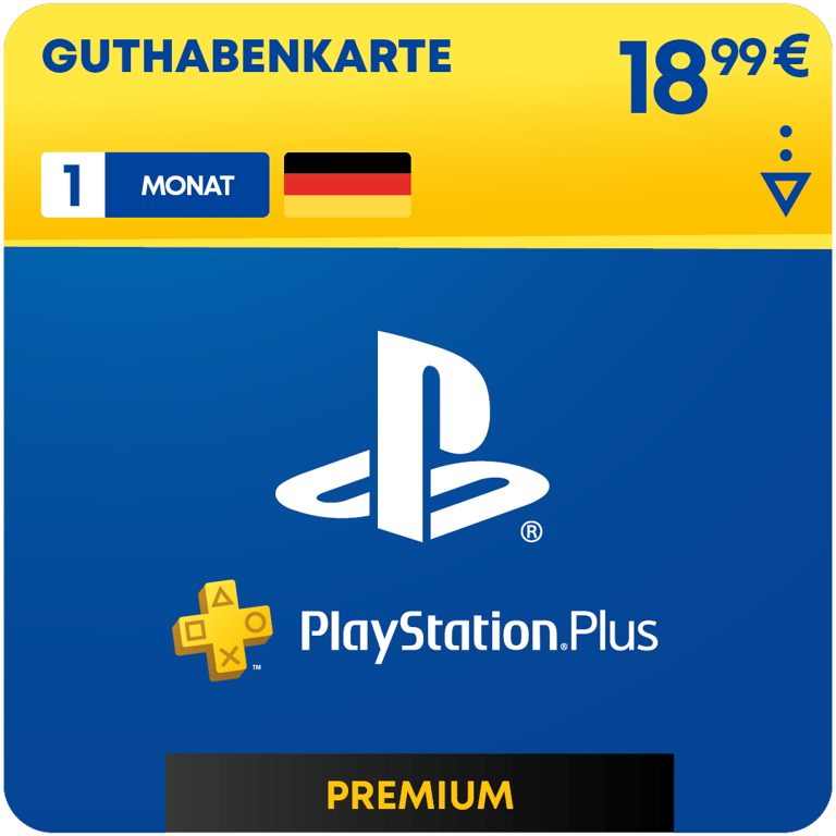 PlayStation Plus Premium - 1 Monat (Guthaben)