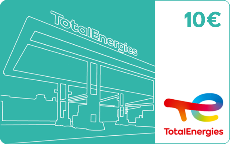 TotalEnergies Gutschein 10 €