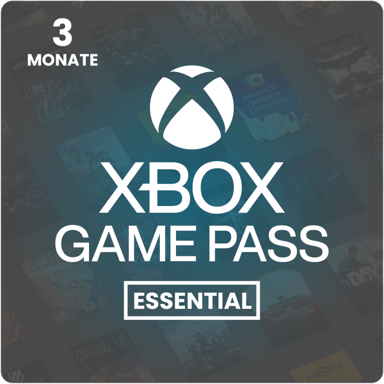 Xbox Game Pass Essential 3 monate