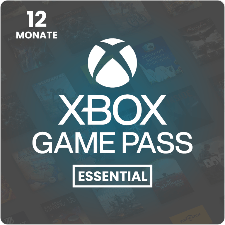Xbox Game Pass Essential 12 monate