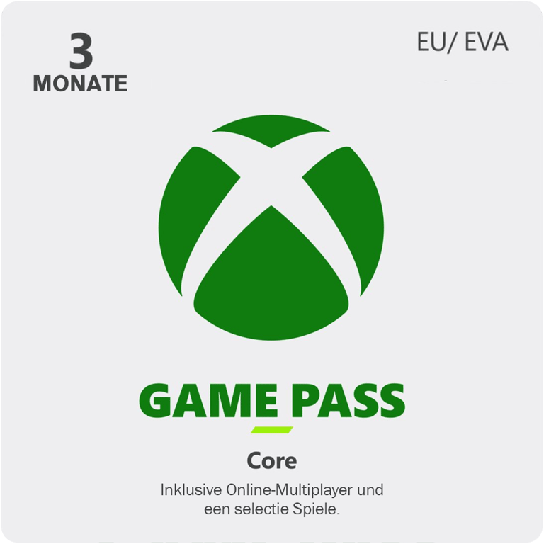 Game Pass Core - 3 Monate
