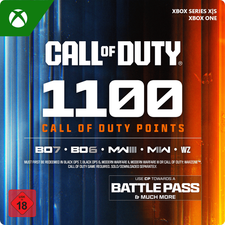1.100 Call of Duty Punkte
