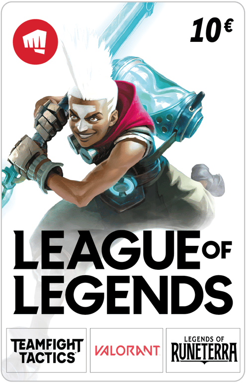 League of Legends - 10 € Karte