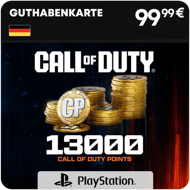 13.000 CoD Points (Guthaben)