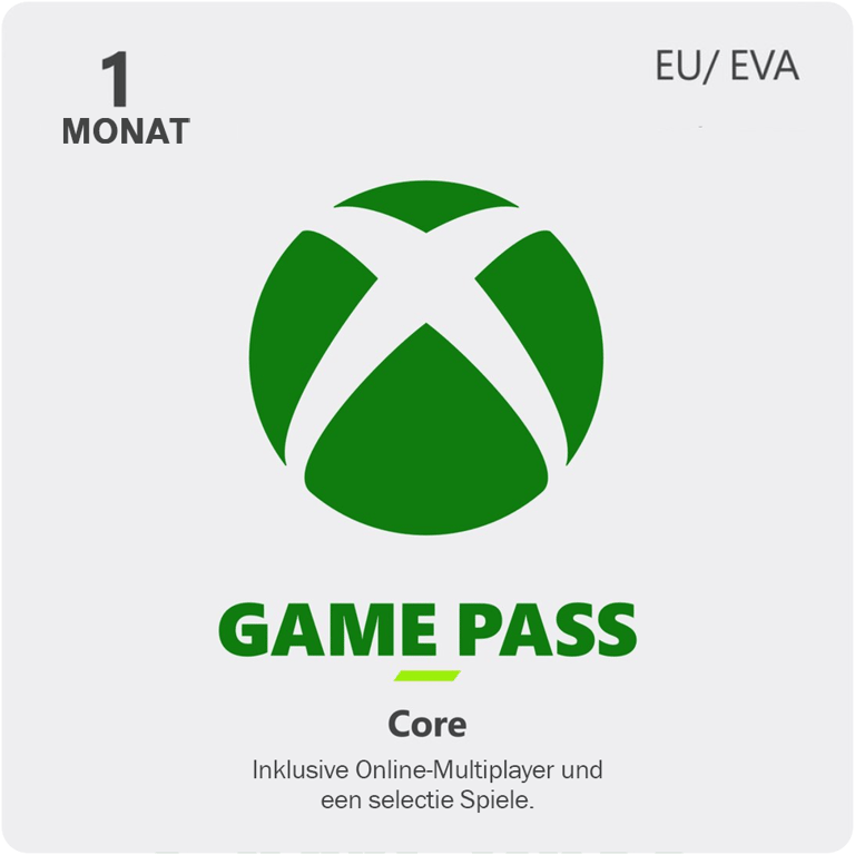 Game Pass Core - 1 Monat