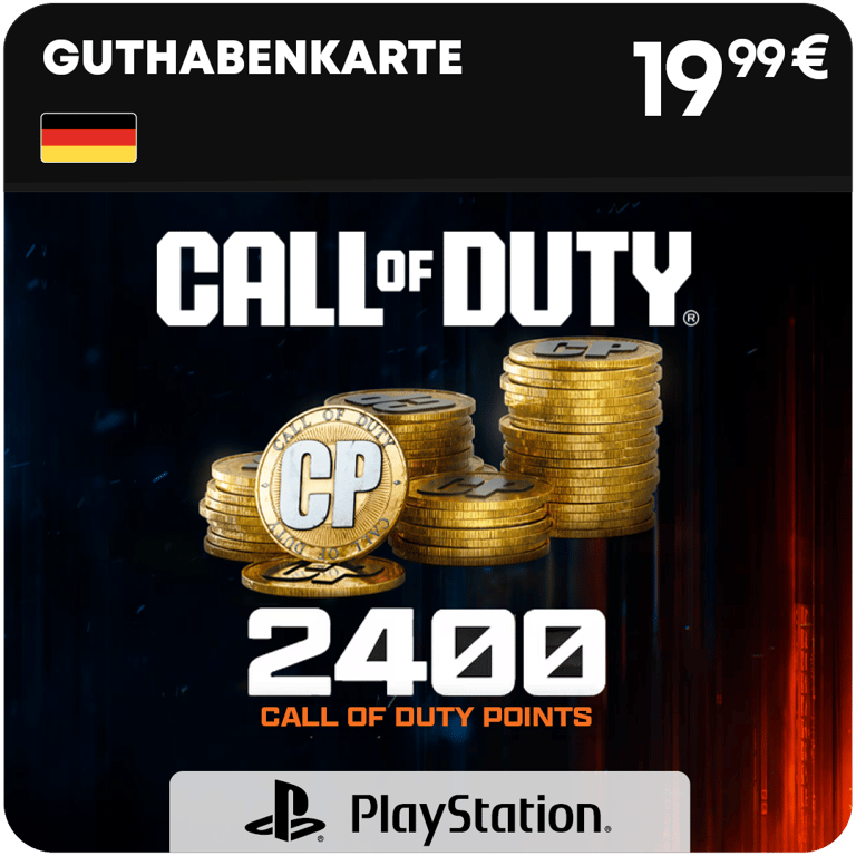 2.400 CoD Points (Guthaben)