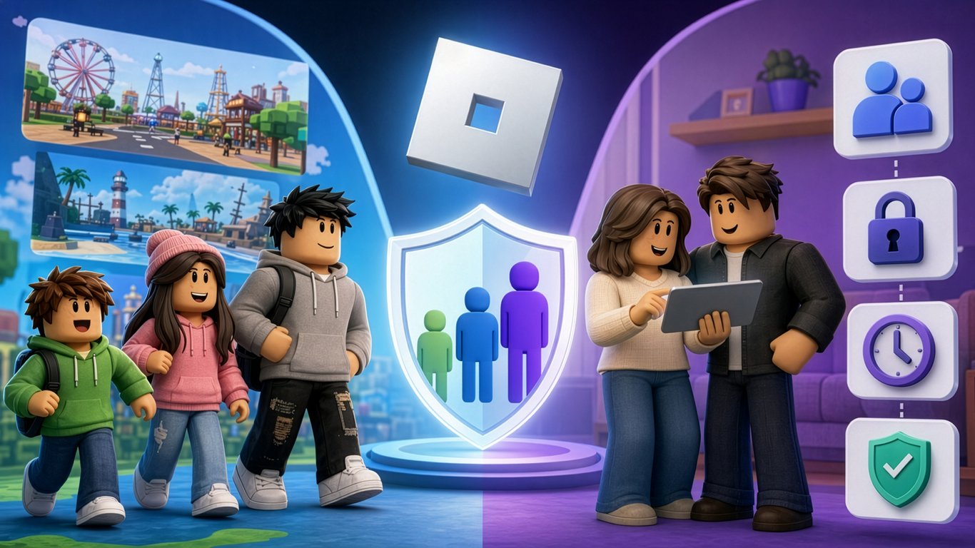 Roblox führt altersbasierte Konten ein