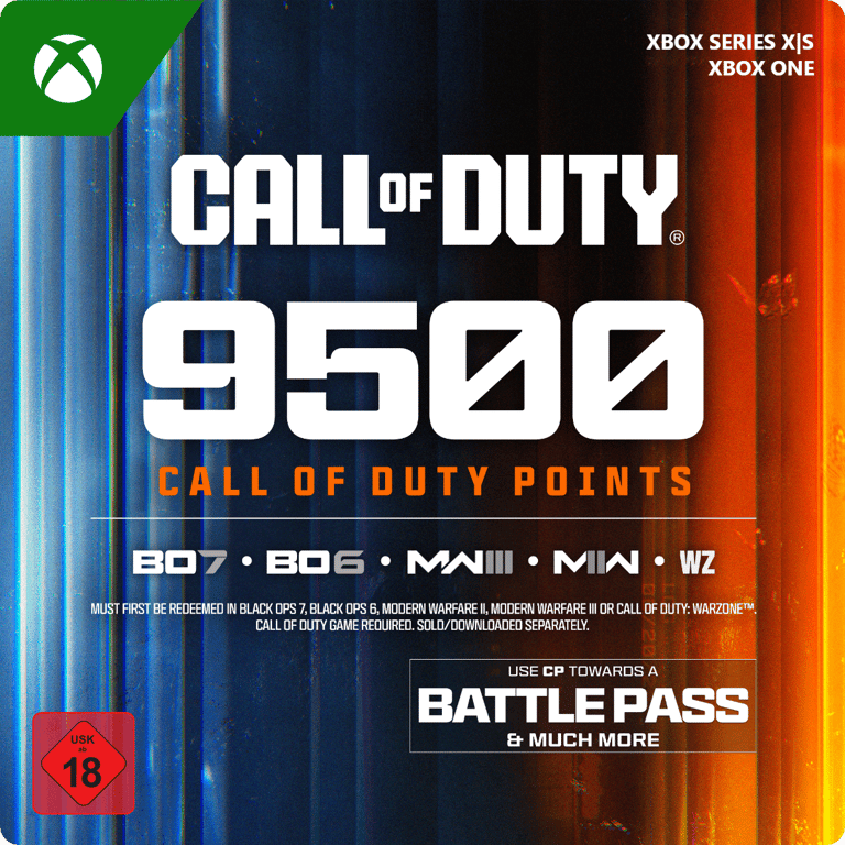 9.500 Call of Duty Punkte