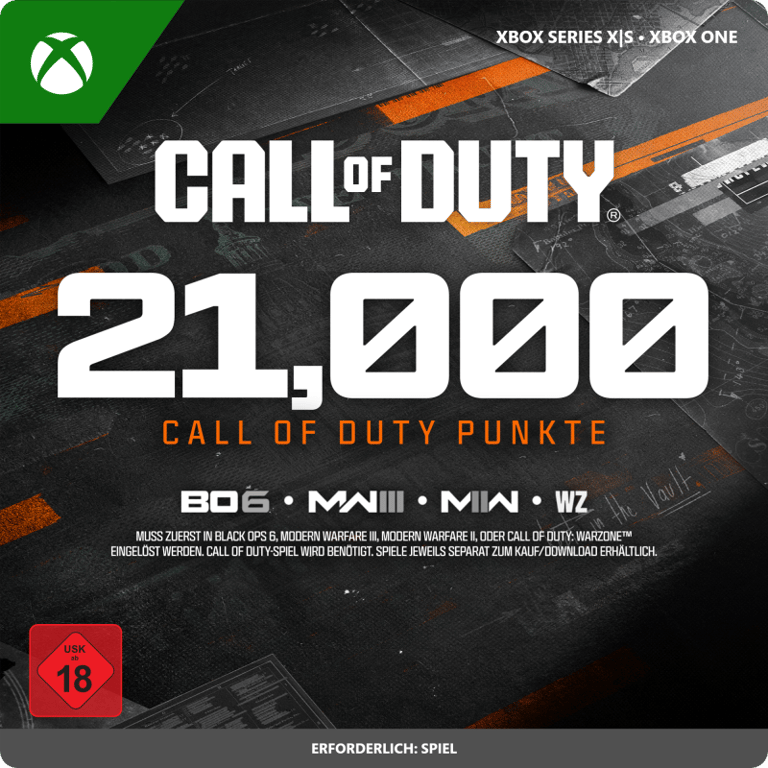 21.000 Call of Duty Punkte
