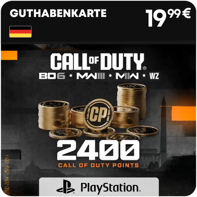 2.400 CoD Points (Guthaben)