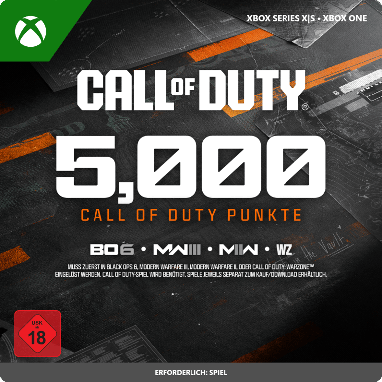 5.000 Call of Duty Punkte