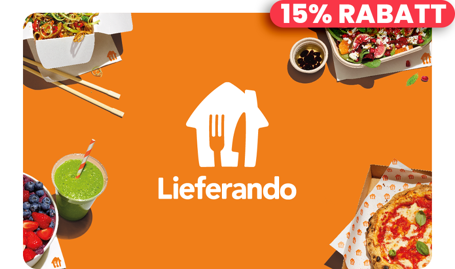 Lieferando Geschenkkarte 50 €
