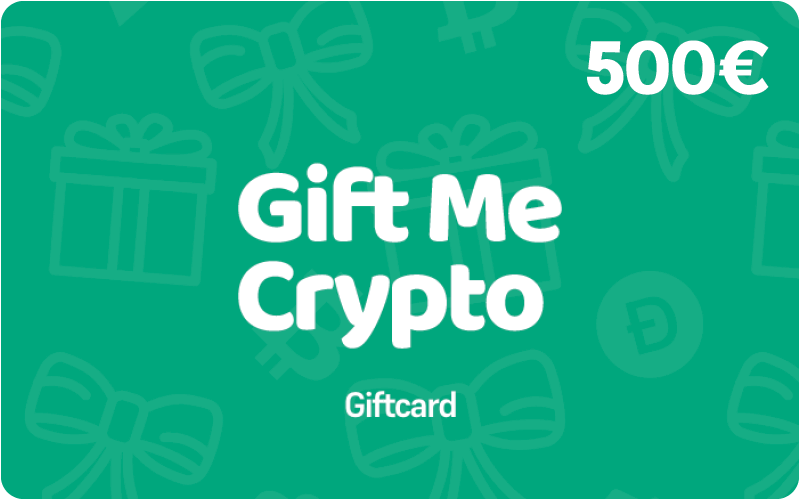 Gift Me Crypto 500 €