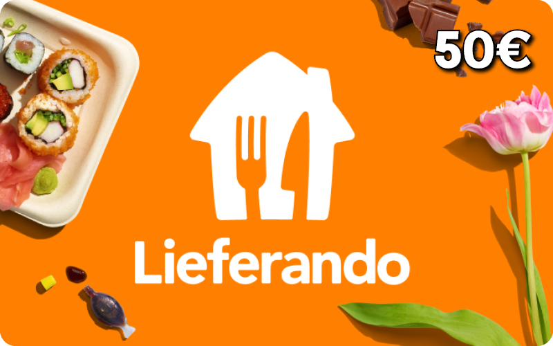 Lieferando Geschenkkarte 50 €