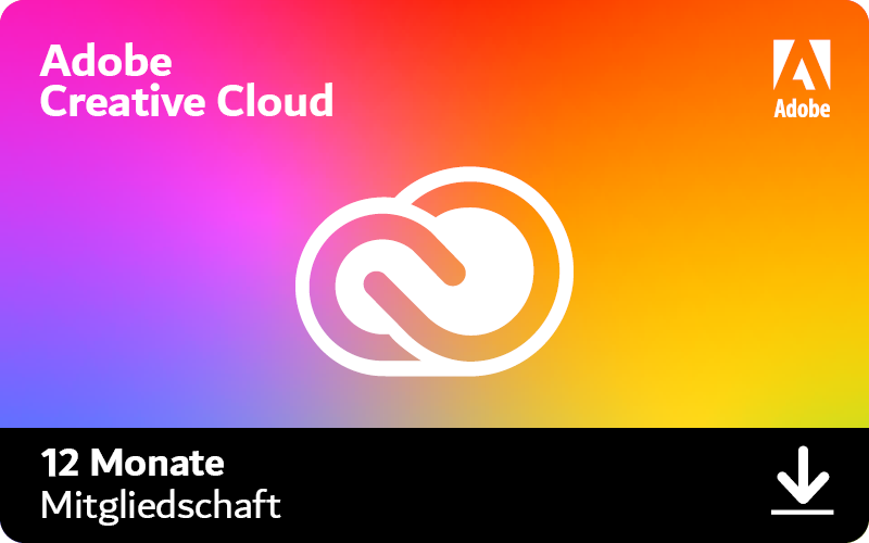 Adobe Creative Cloud (alle apps) | 12 Monate Abo