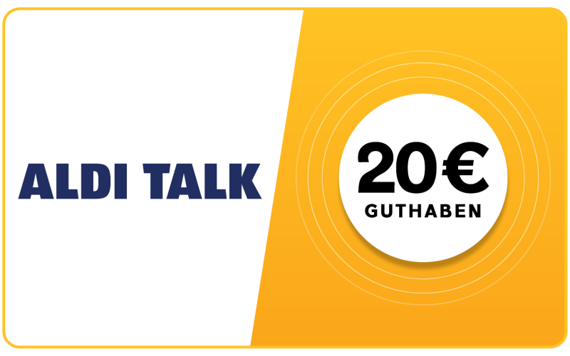 Aldi Talk - 20 € Guthaben