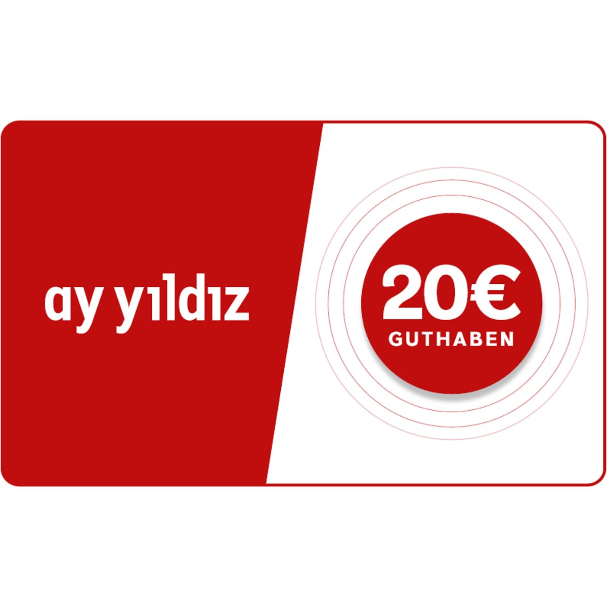 Ay Yildiz 20 € Guthaben kaufen? Sofort geliefert
