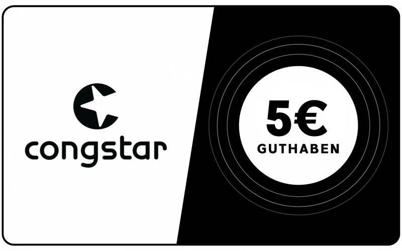 Congstar - 5 € Guthaben