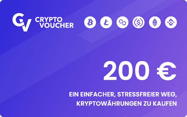 Crypto Voucher 200 €
