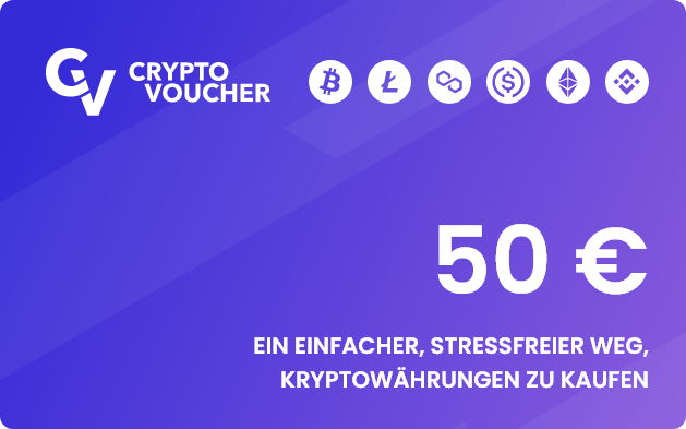 Crypto Voucher 50 €