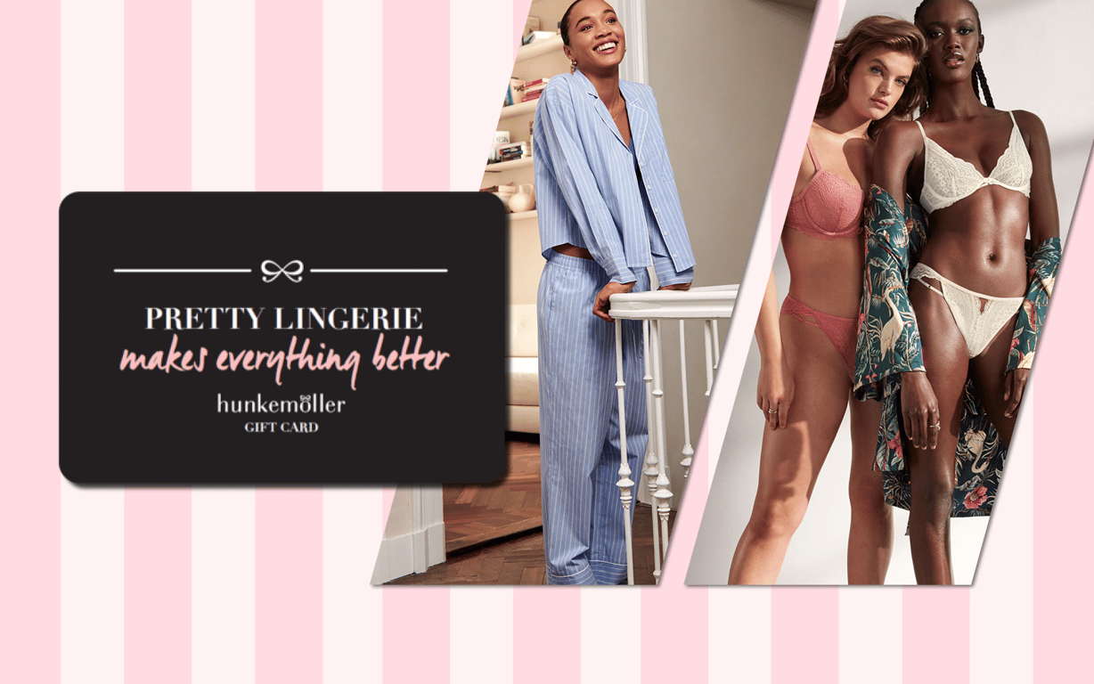 Die Hunkemöller Geschenkkarte – verschenke reizvolle Mode