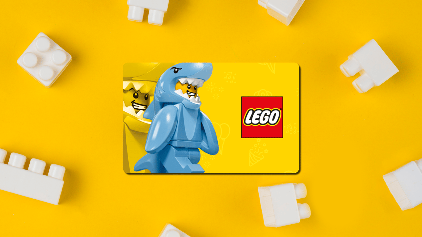 Die LEGO Gift Card: Das ideale LEGO Geschenk für Bastler!