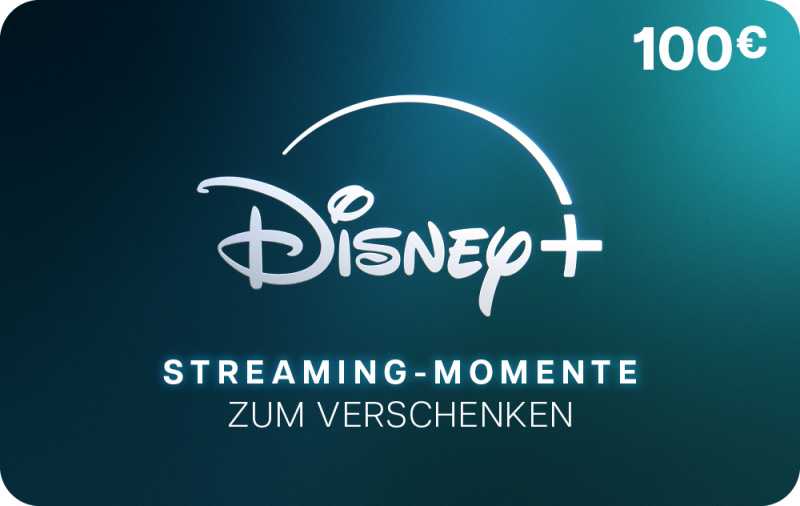 Disney+ 100 € Geschenkkarte