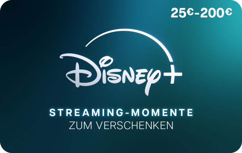 Disney+ Geschenkkarte