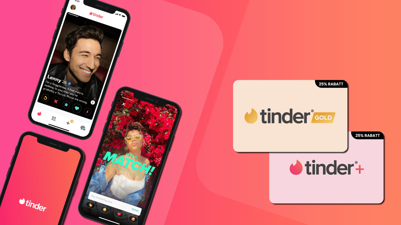 Entfache die Flamme der Liebe: 25% Rabatt auf Tinder Gold und Plus