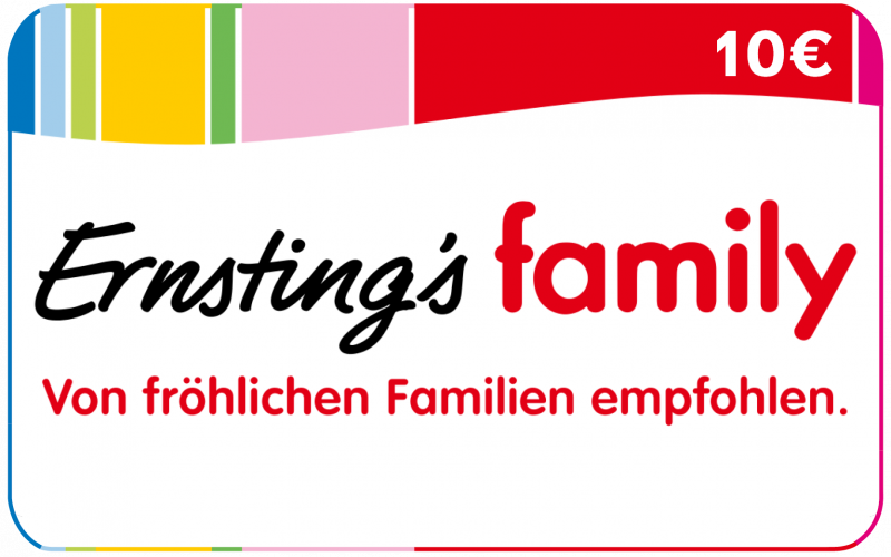 Ernsting's Family - 10 € Guthaben