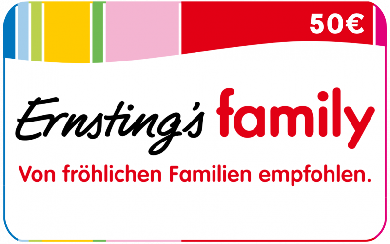 Ernsting's Family - 50 € Guthaben