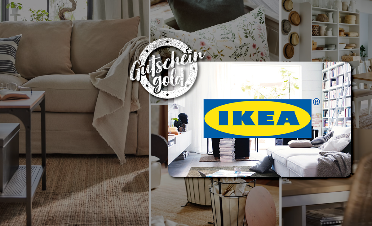 IKEA Gutschein online kaufen: Mit Gutscheingold ein Leichtes