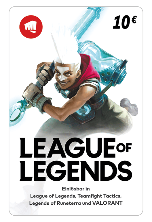 League of Legends - 10 € Karte