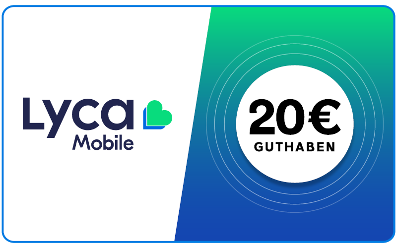 Lyca - 20 € Guthaben