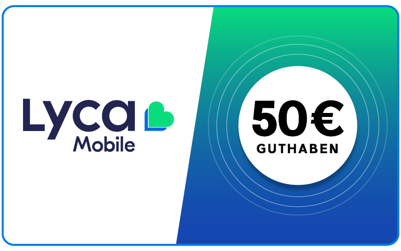 Lyca - 50 € Guthaben