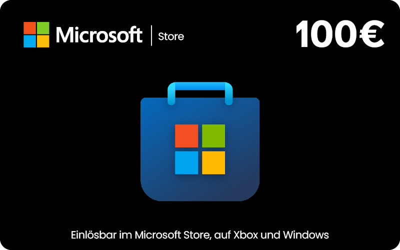 Microsoft Store - 100 € Guthaben