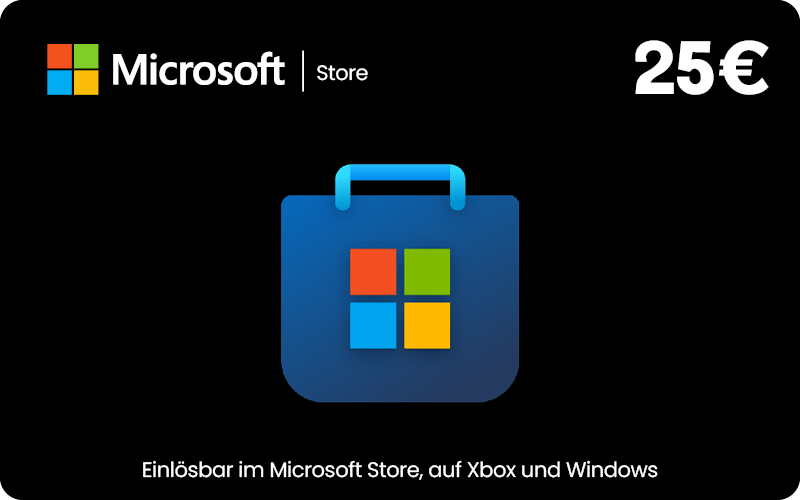 Microsoft Store - 25 € Guthaben