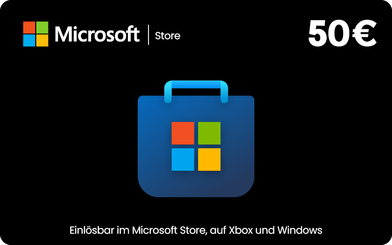 Microsoft Store - 50 € Guthaben