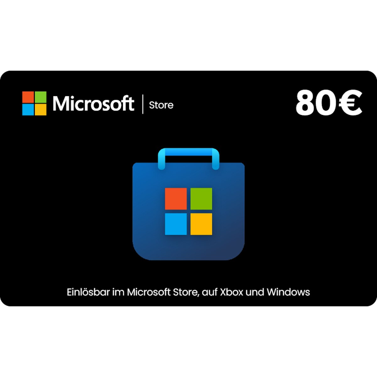 Microsoft Guthaben 80 € | Jetzt aufladen & sofort geliefert