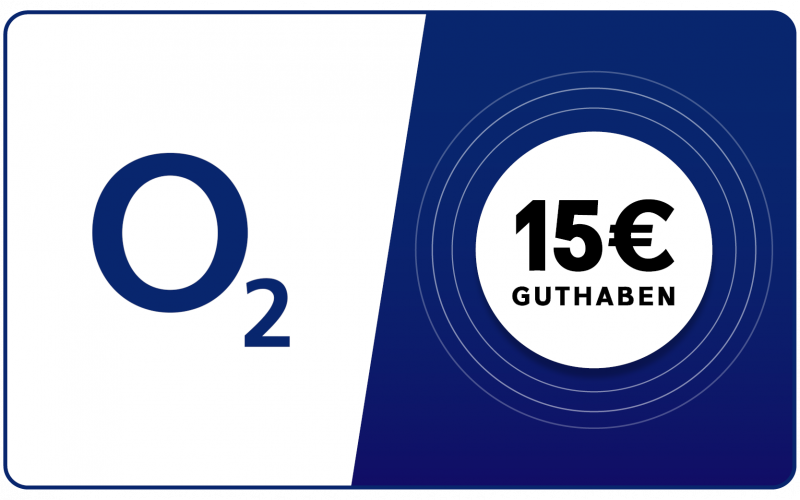 O2 - 15 € Guthaben