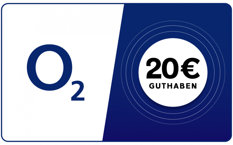 O2 - 20 € Guthaben