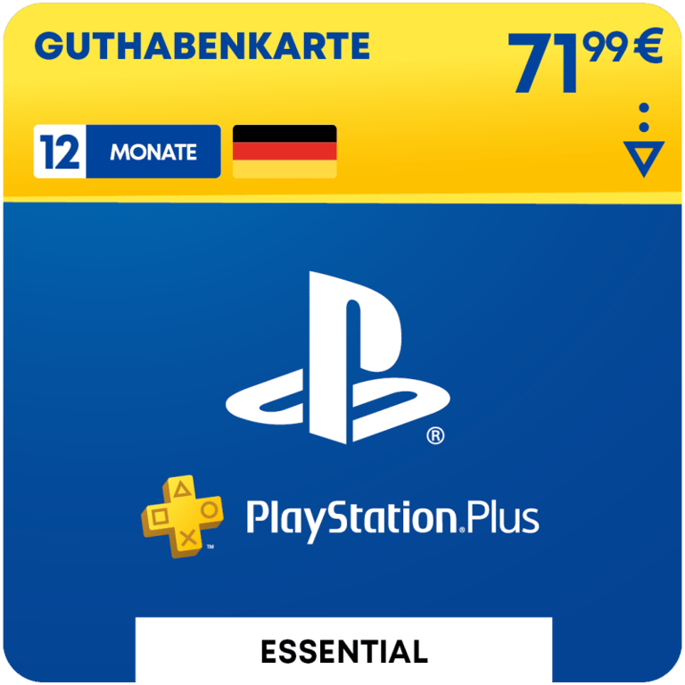 PlayStation Plus Essential - 12 Monate (Guthaben)
