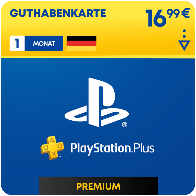 PlayStation Plus Premium - 1 Monat (Guthaben)